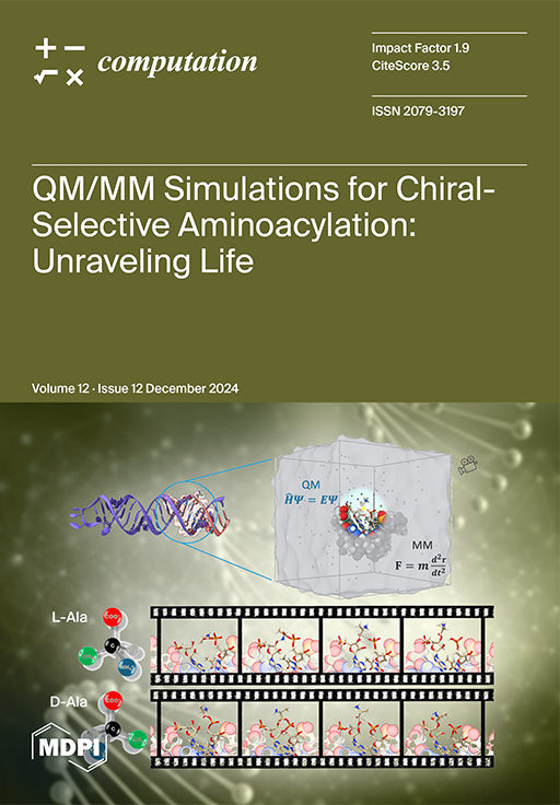 安藤 格士准教授及び田村 浩二教授の学術論文が『Computation』誌のFront Coverに選出