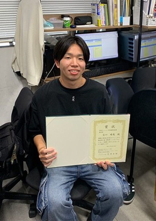 日本セラミックス協会第38回秋季シンポジウムにおいて本学大学院生らが優秀ポスター賞、優秀講演賞、優秀発表賞を受賞