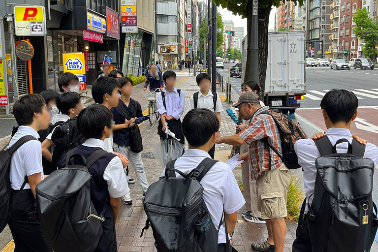 【開催報告】本学教員および学生が成城中学校・成城高等学校と「地学巡検」を実施（10/4）