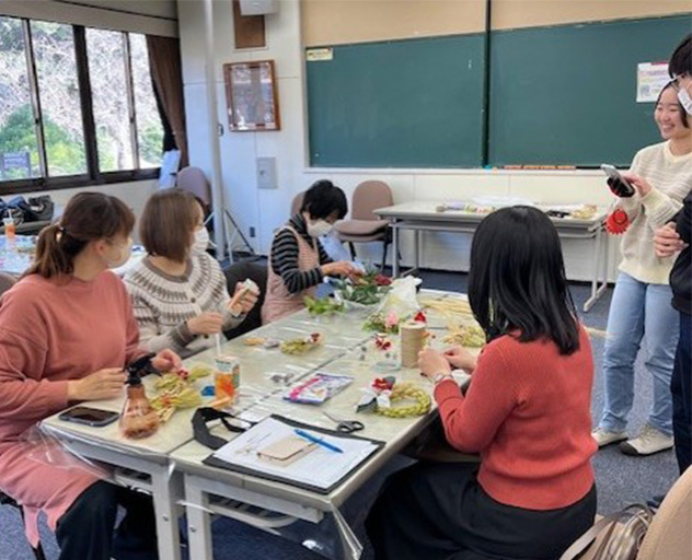 【開催報告】2025年 第6回 野田きゃんカフェ「“稲わらで手作り” ～新年を彩る正月飾り体験～」を開催しました（12/13）