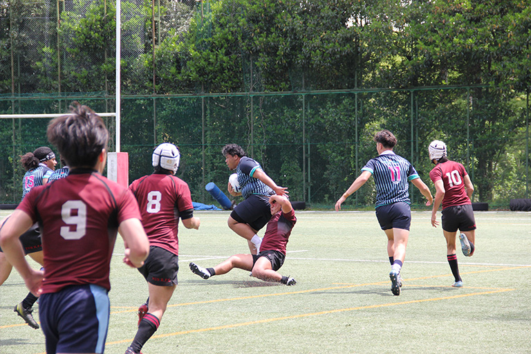 本学学生団体「Ⅰ部体育局ラグビー部」が国際親善試合を行いました。