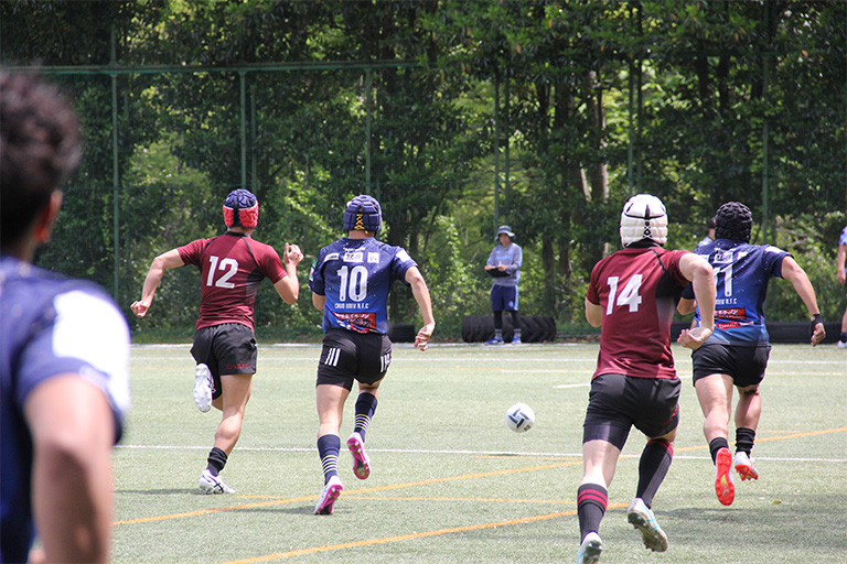 本学学生団体「Ⅰ部体育局ラグビー部」が国際親善試合を行いました。