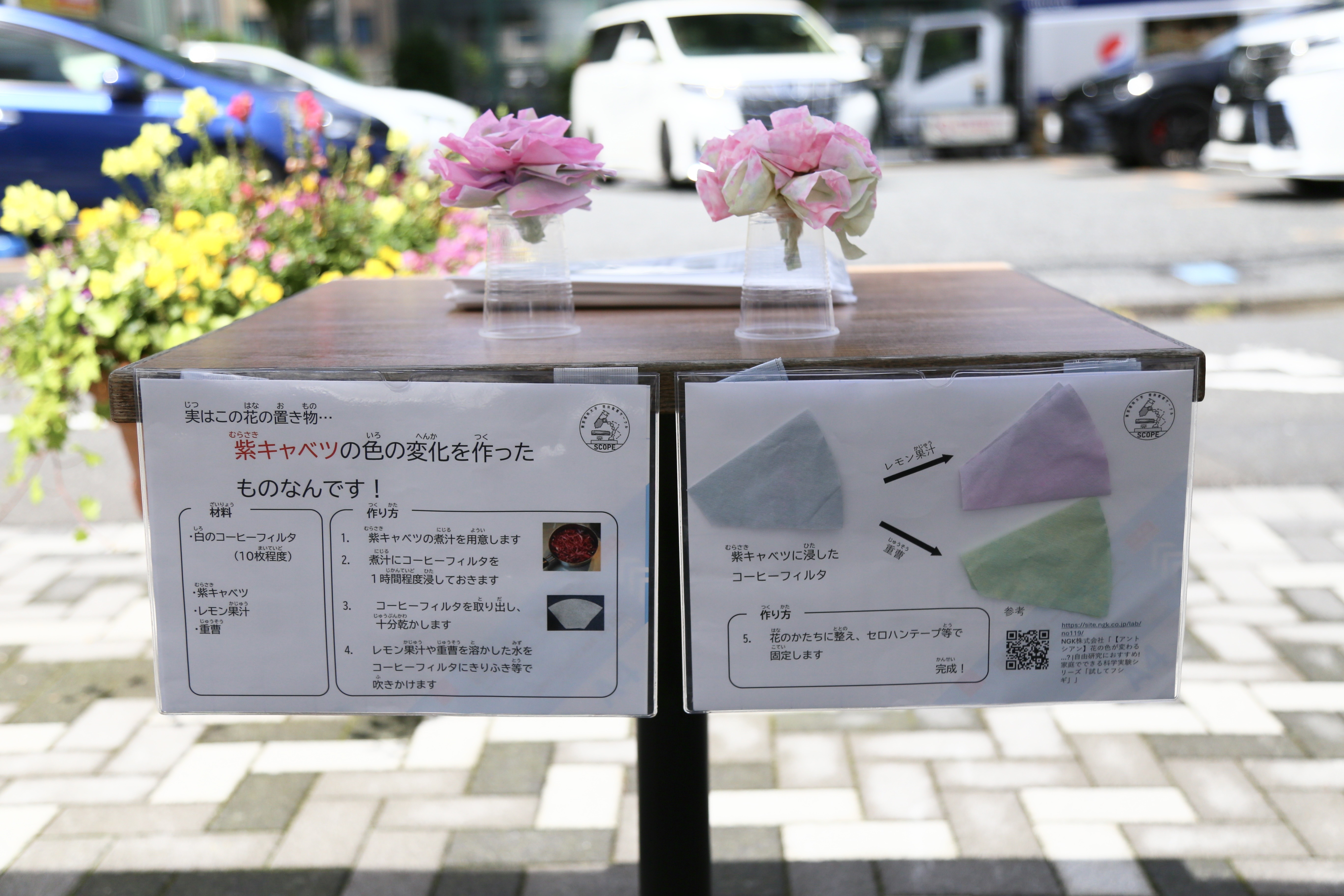 理科教育サークル SCOPEが「キッズ本格お仕事体験」にブース出展