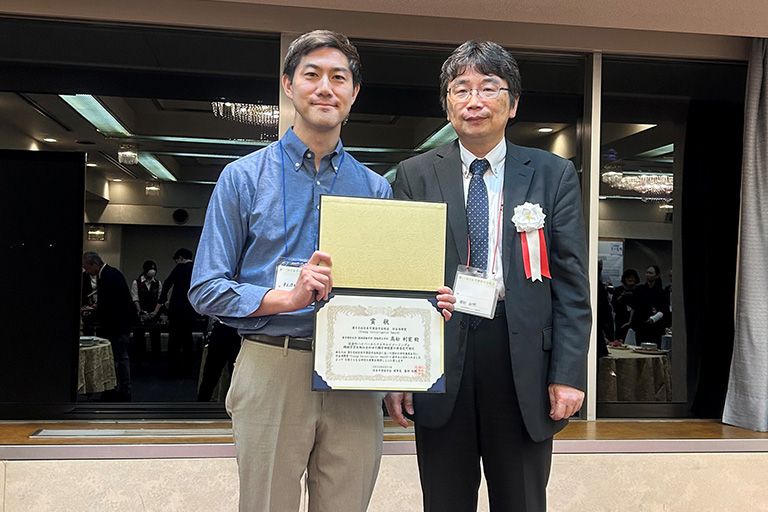 髙松 利寛准教授が第68回日本平滑筋学会総会において学会演題賞を受賞
