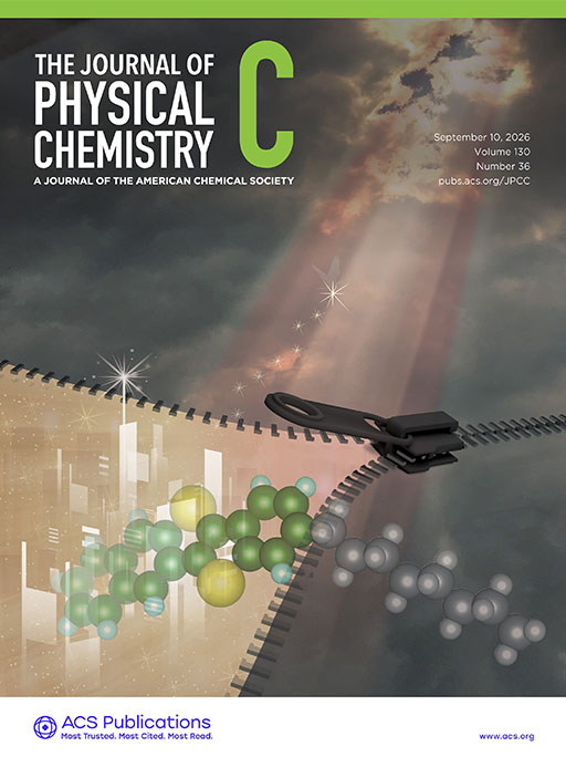 中山 泰生准教授の学術論文がアメリカ化学会発行「The Journal of Physical Chemistry C」誌のSupplementary Coverに選出